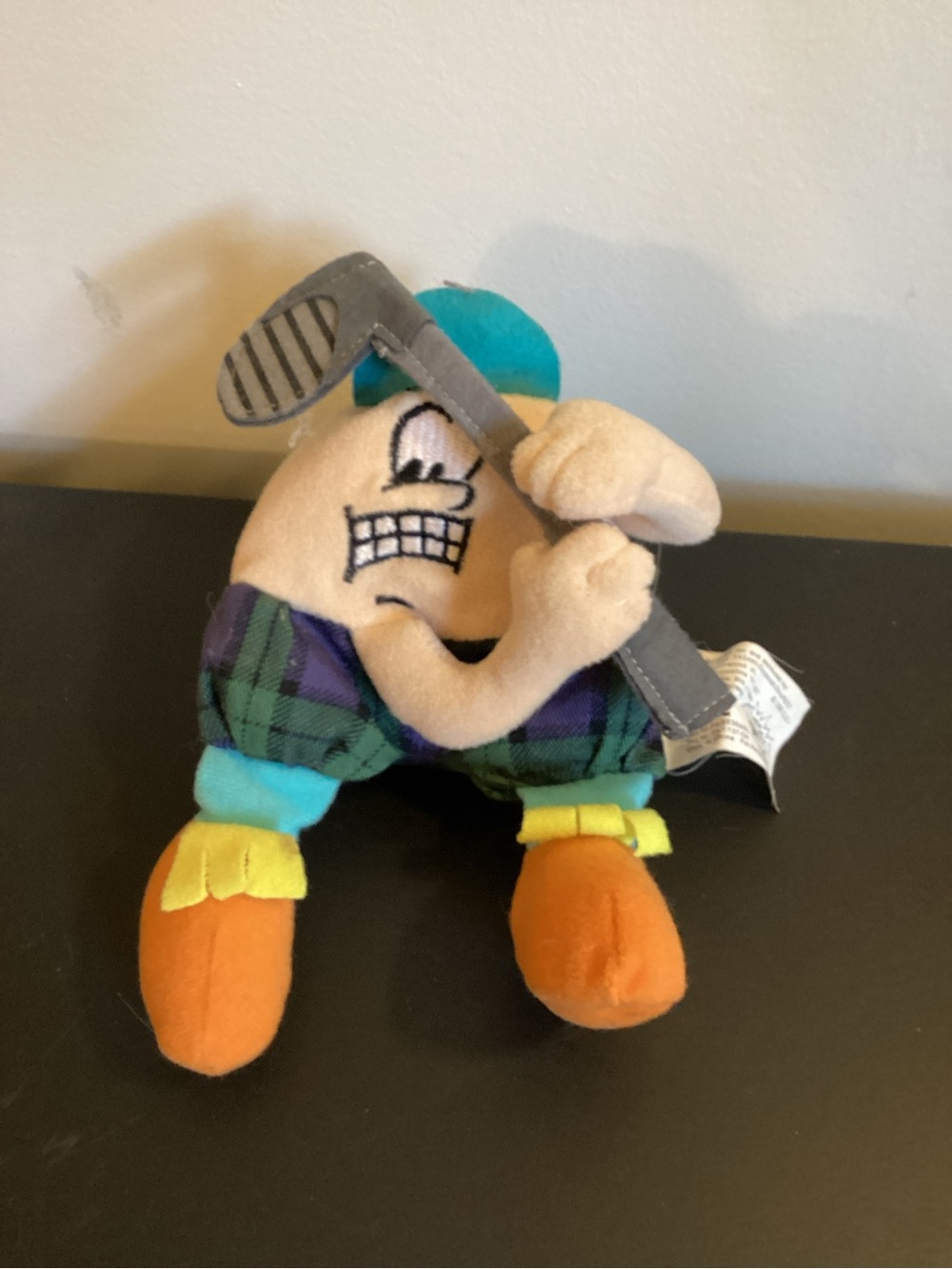 Silly Slammers Plush Golf Character Toy Mulligan
